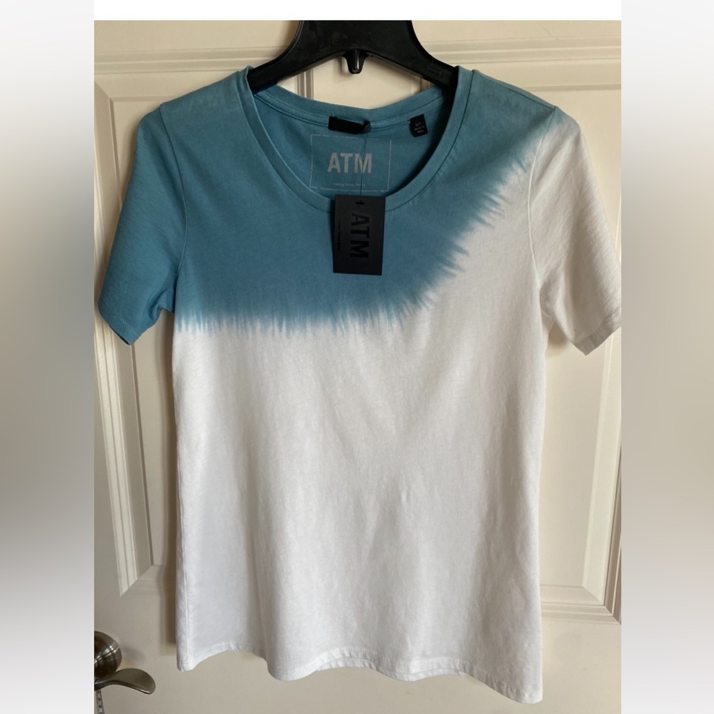 ATM Tie Dye Crew Neck T-Shirt - Picture 3 of 7